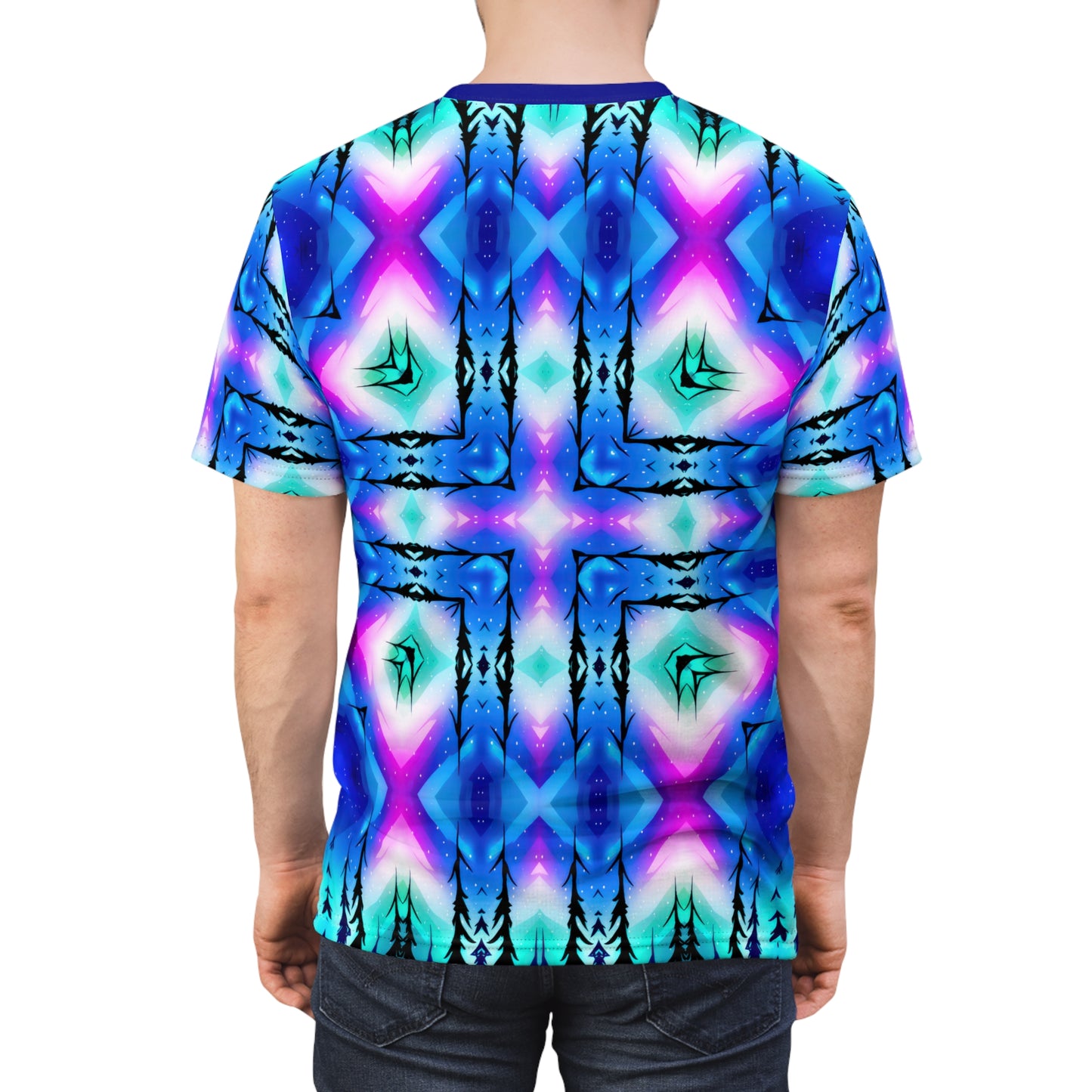 Northern Lights Echo Unisex Cut & Sew Tee (AOP)