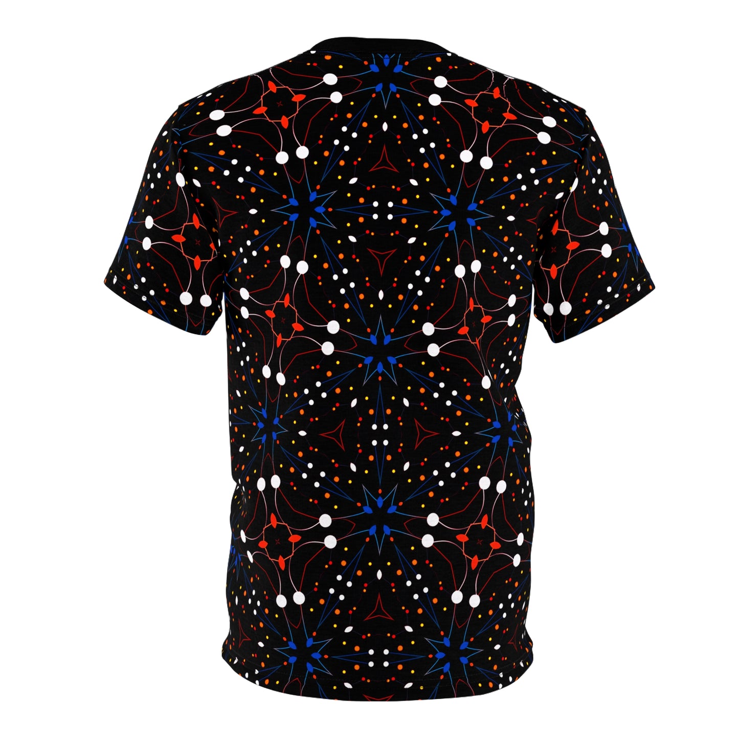 Starfield Supercluster T-Shirt: Cosmic Space Pattern Tee with Galactic Design