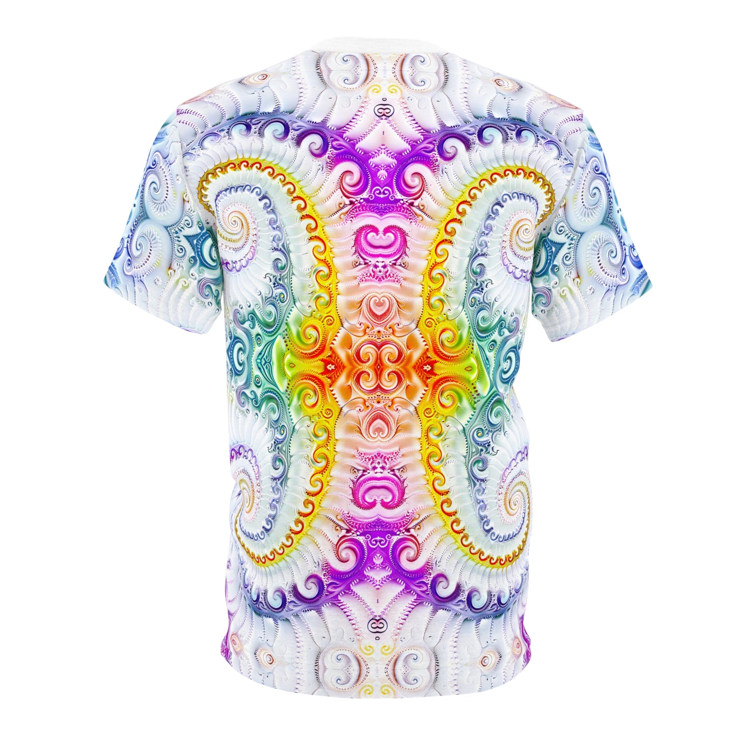 Fractal Flight White T-Shirt