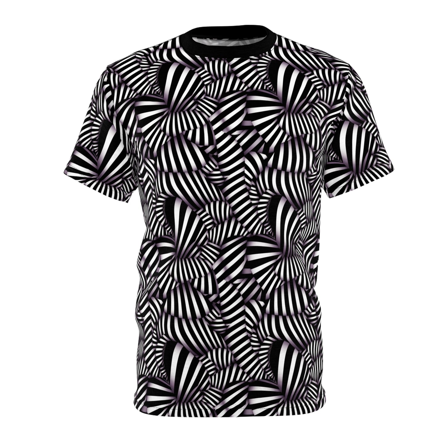 Tubular Vision Optical Illusion All Over Print T-Shirt