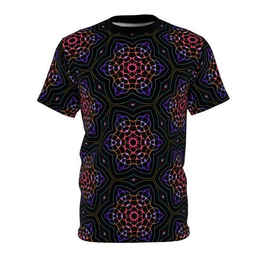 Finally Found IT T-Shirt - Psychedelic Floral Mandala Design, Vibrant Festival Wear, Unique Spiritual Fashion Tee