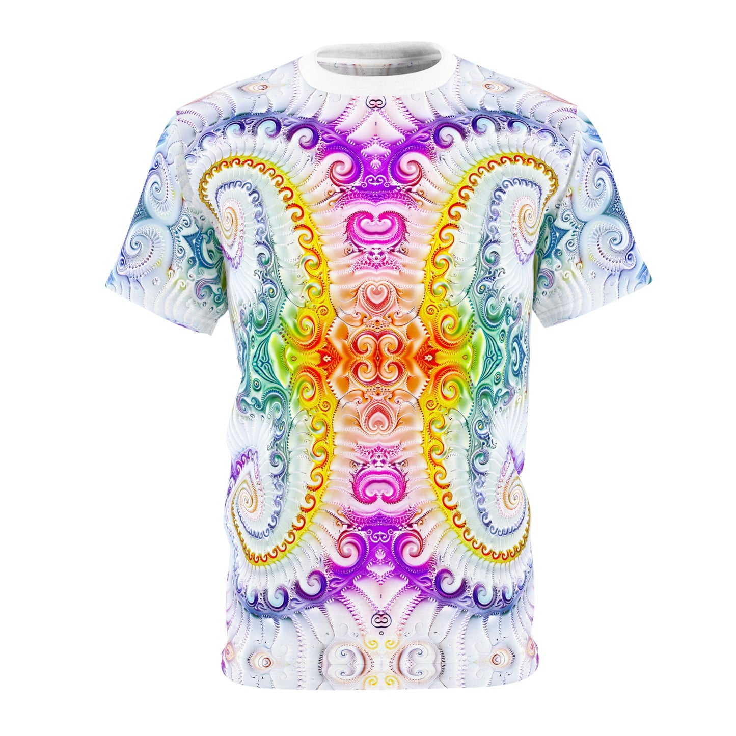 Fractal Flight White T-Shirt