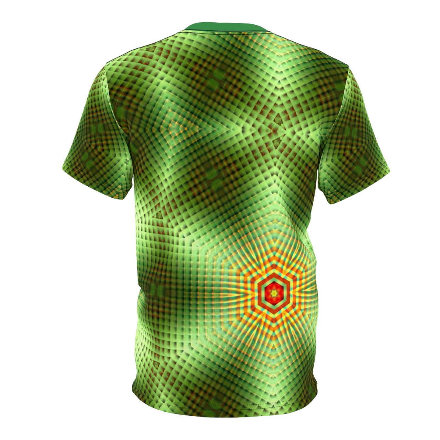 Emerald Time Wave Psychedelic Energy T-Shirt