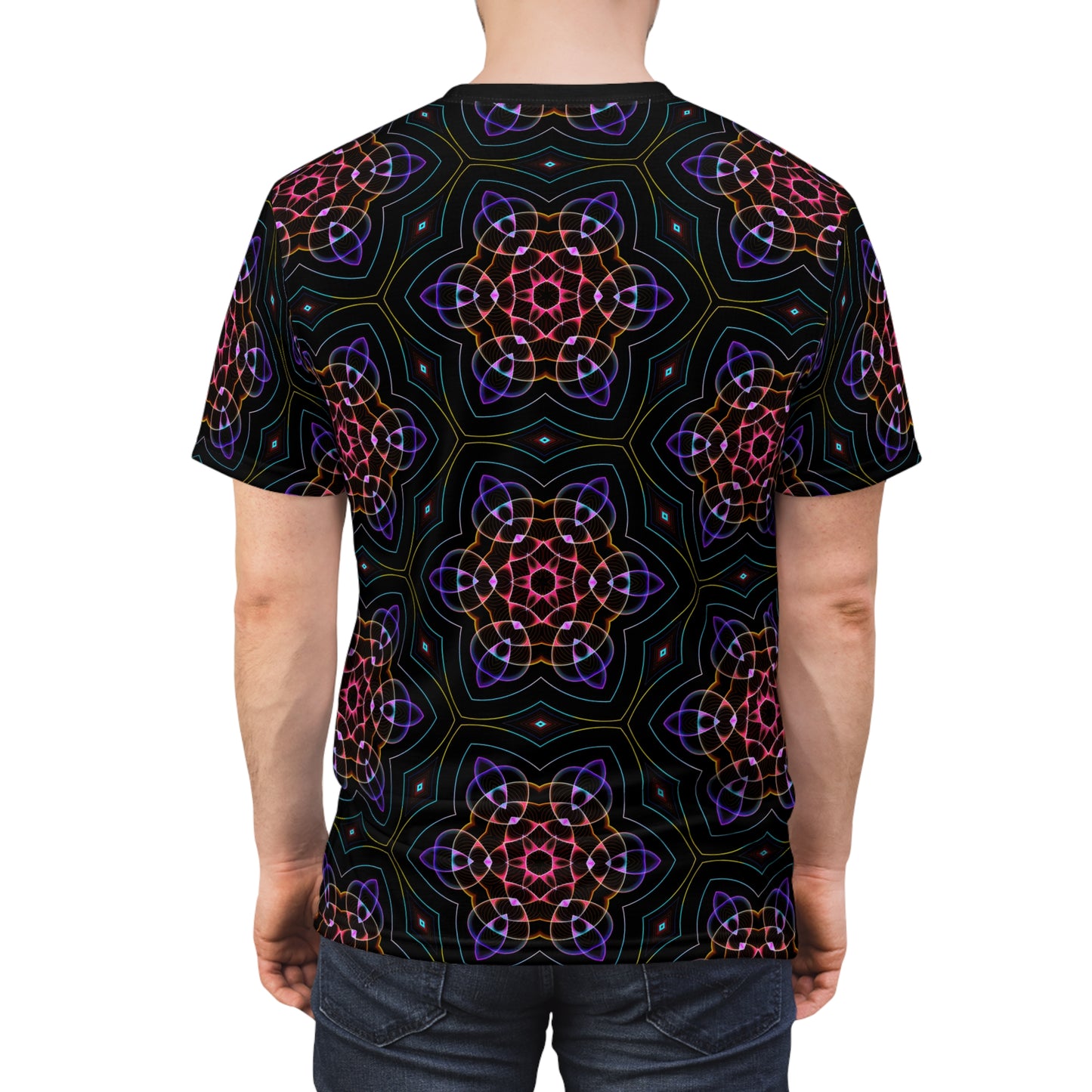 Finally Found IT T-Shirt - Psychedelic Floral Mandala Design, Vibrant Festival Wear, Unique Spiritual Fashion Tee