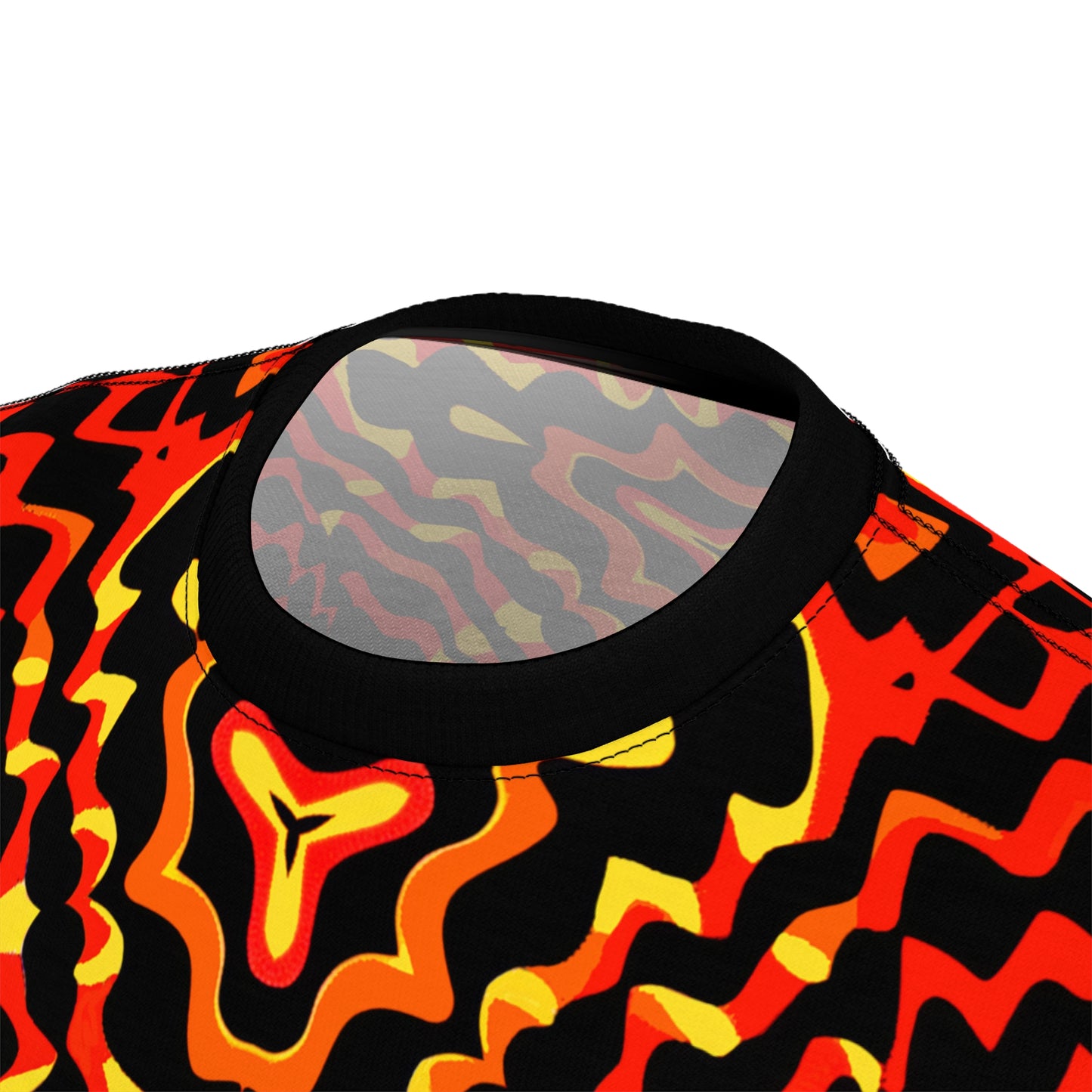 Cyclone's Embrace T-Shirt: Psychedelic Tornado Vortex Tee - Unisex All-Over Print Graphic Shirt