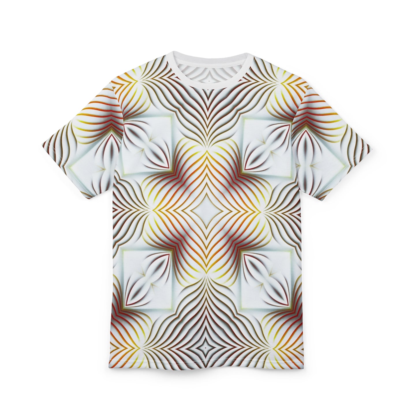 Cosmic Convergence T-Shirt - Sacred Vibrational Energy, Geometric Unity Design, Psychedelic Spiritual Wear