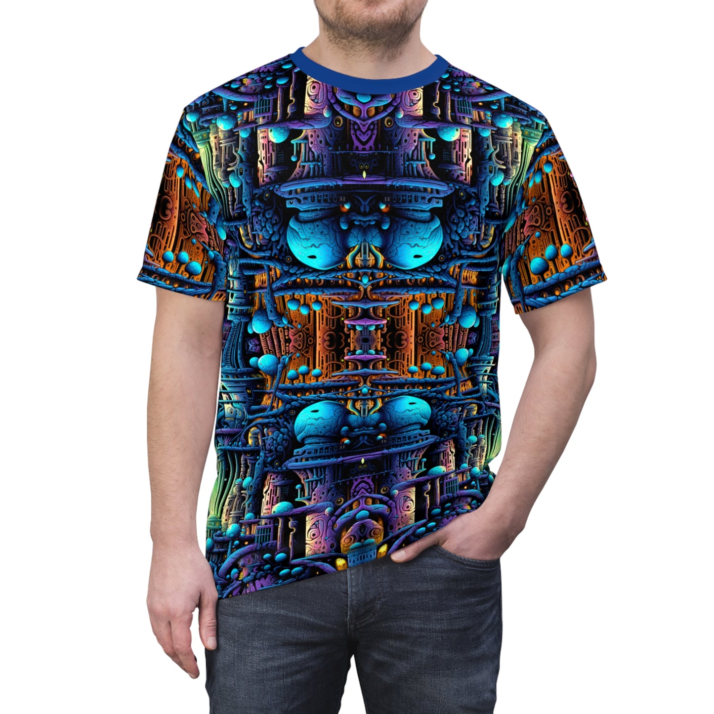 Alien Architecture Construct All Over Print T-Shirt