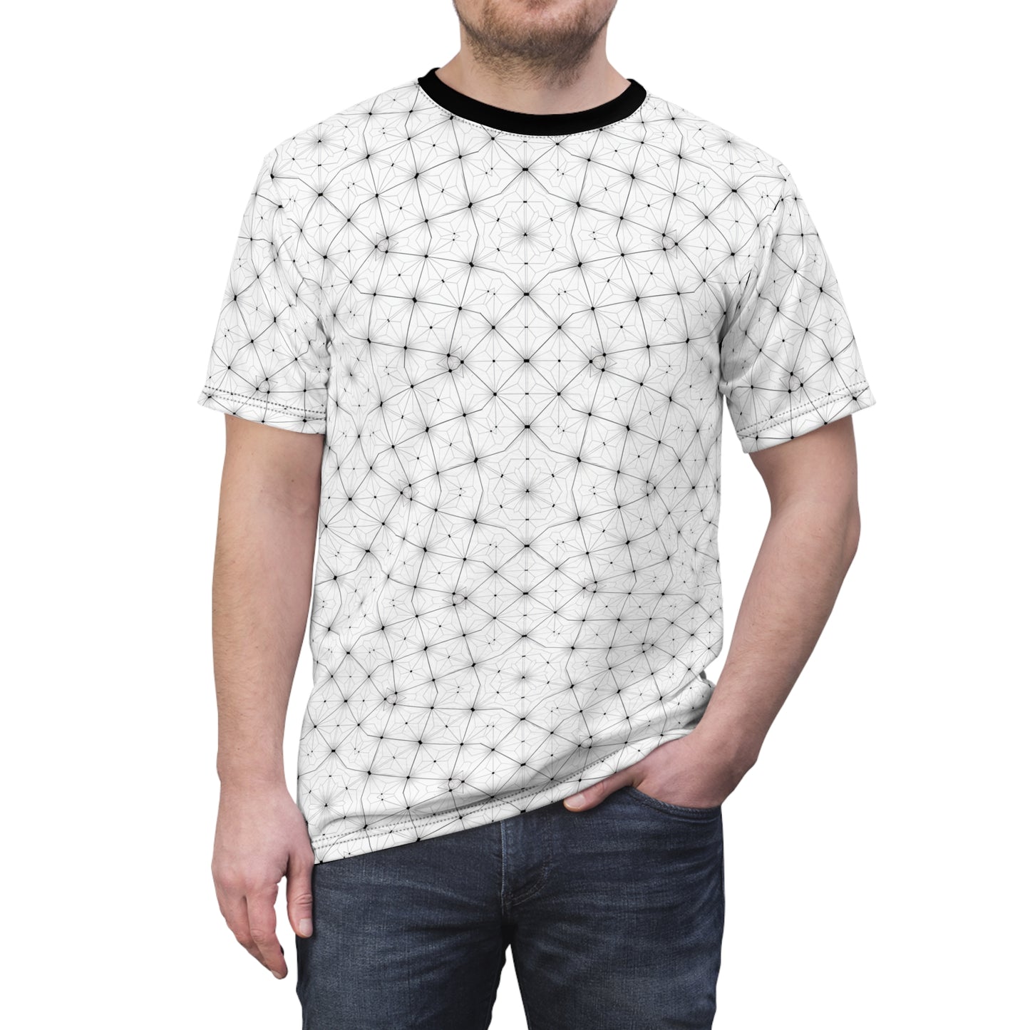 The Architect's Genesis: Sacred Geometry Design T-Shirt