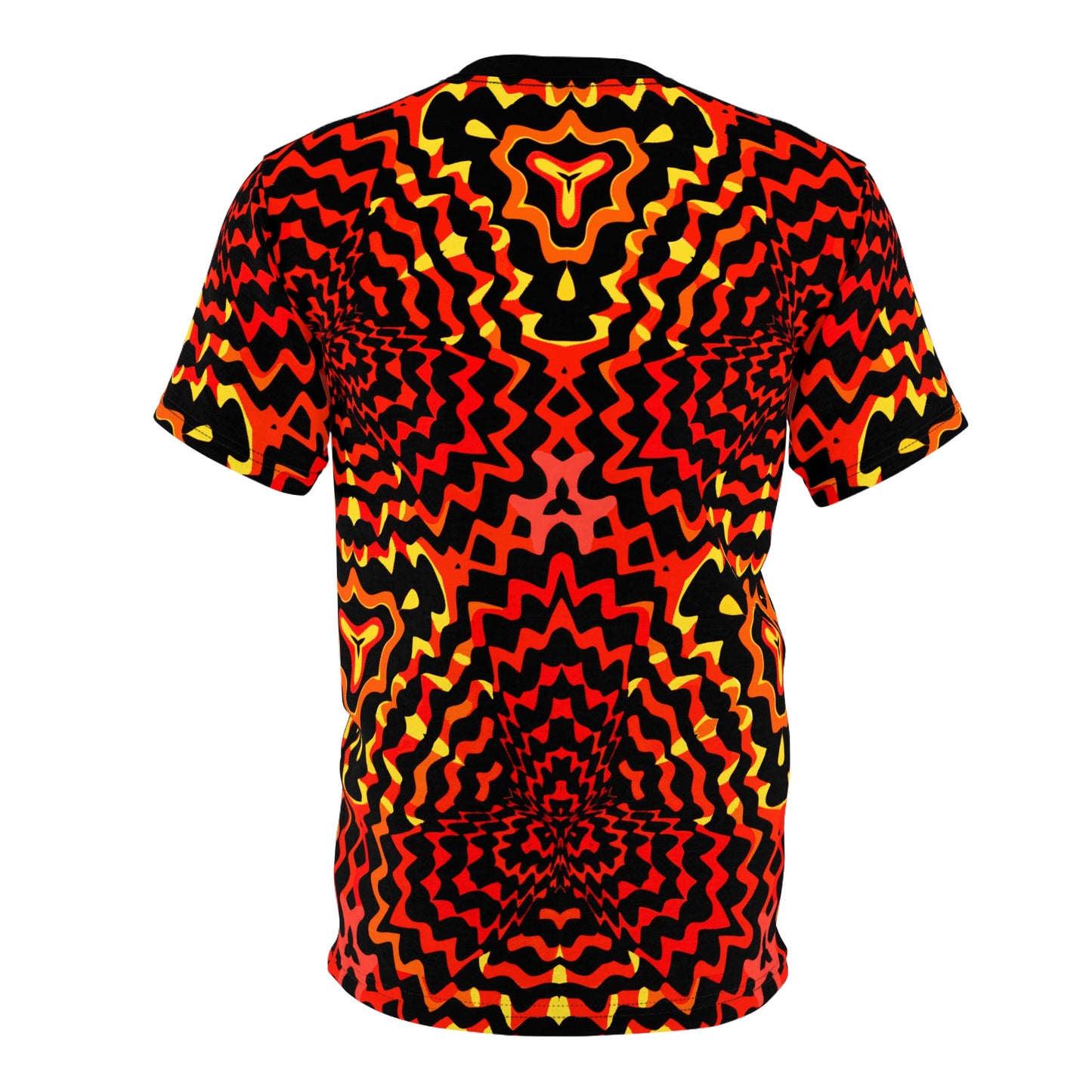 Cyclone's Embrace T-Shirt: Psychedelic Tornado Vortex Tee - Unisex All-Over Print Graphic Shirt