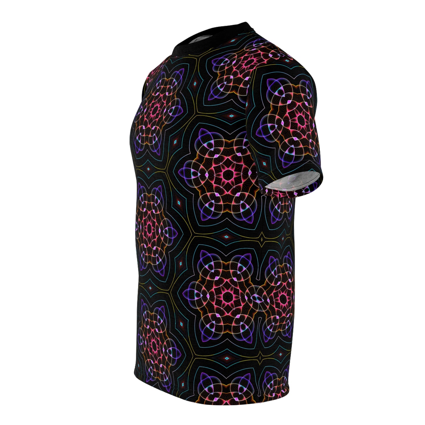 Finally Found IT T-Shirt - Psychedelic Floral Mandala Design, Vibrant Festival Wear, Unique Spiritual Fashion Tee